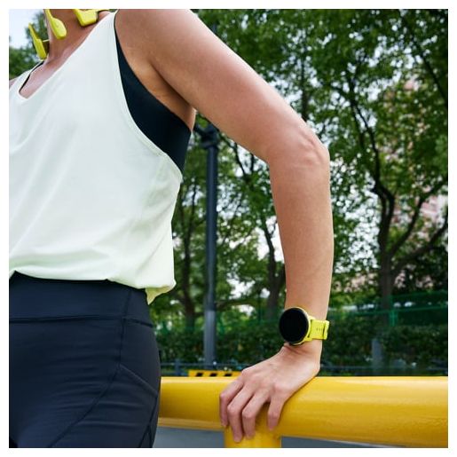 Digital 46 mm Smartwatch Rund 480 h  Run (Schwarz) 