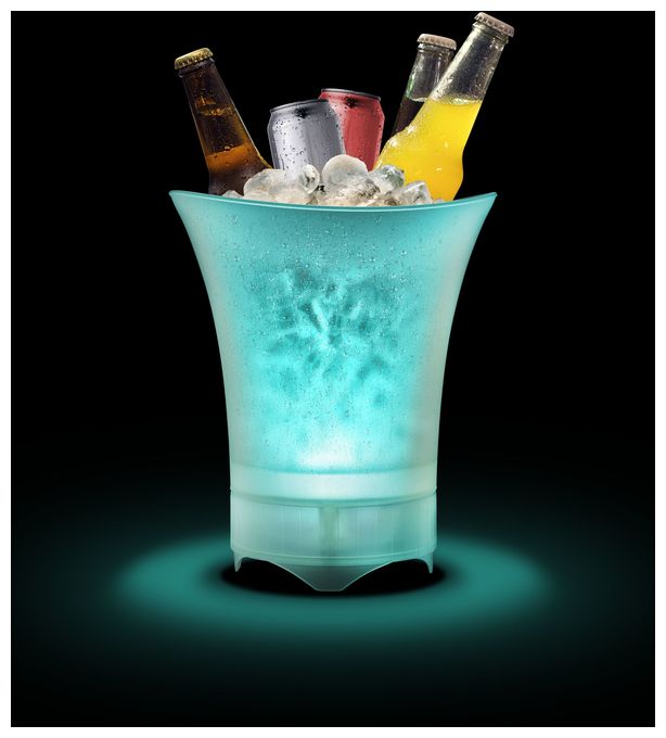 Bluetooth Lautsprecher  Ice Music Bucket Eiskübel (Weiß) 
