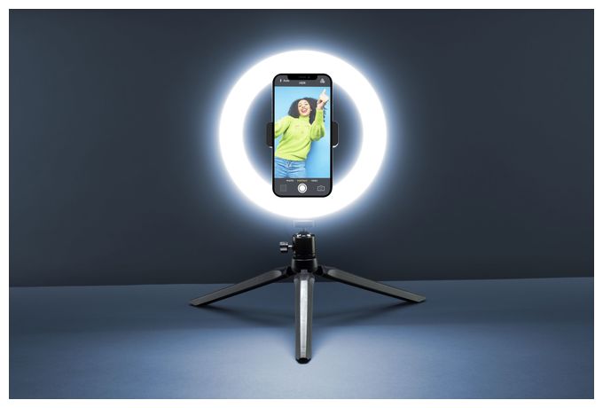 Selfie-Licht 198 mm Universal  Selfie Ring (Schwarz) 