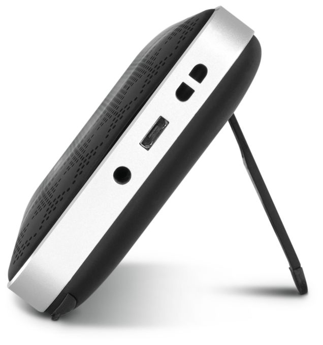 10 W Bluetooth Lautsprecher Laufzeit bis 2 h  Bluspeaker FL200 (Schwarz, Silber) 