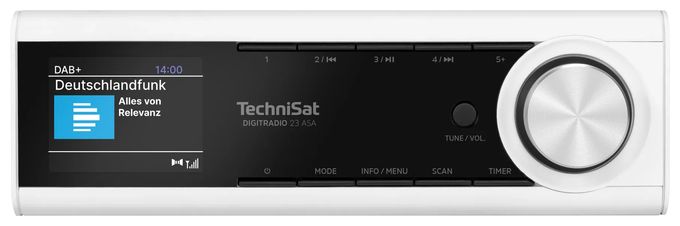 Bluetooth DAB+, FM Radio Küche  DigitRadio 23 ASA (Weiß) 