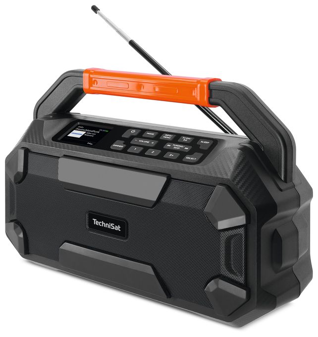 Bluetooth DAB+, FM Radio Tragbar IPX4  DigitRadio 231OD (Schwarz) 