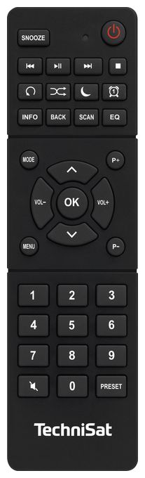 DAB+/UKW Internetradio Bluetooth  DigitRadio 550 IR (Schwarz) 