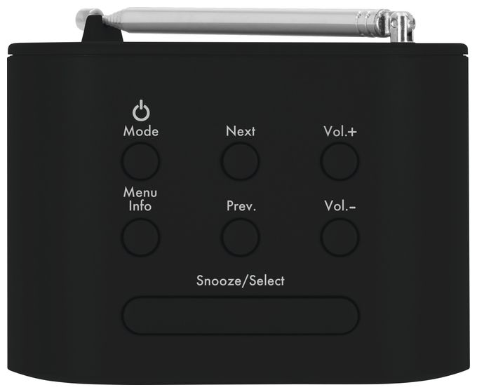 DAB+, FM Radio Persönlich  TechniRadio 40 (Schwarz) 