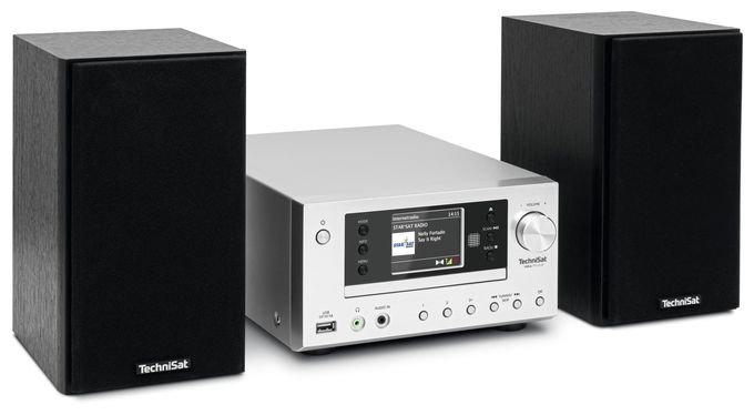 Bluetooth DAB+, FM Radio Internet  Viola 710 CD IR (Silber) 