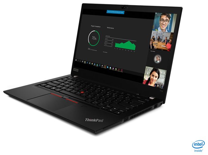 Full HD Notebook 35,6 cm (14 Zoll) 1920 x 1080 Pixel 16 GB Ram 512 GB SSD Windows 10 Pro Intel® Core™ i5 max. 4,4 GHz  Lenovo ThinkPad T14 Gen 1 (Intel) Refurbished (Schwarz) 