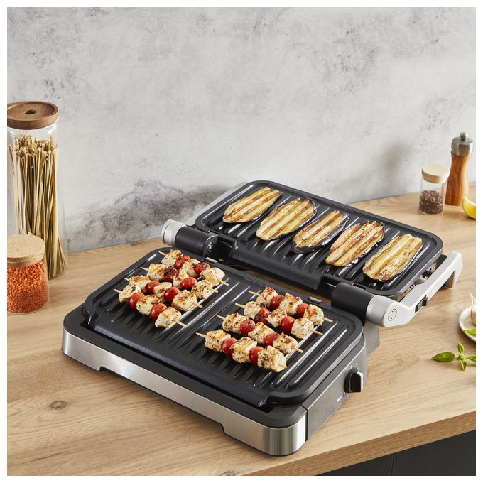 2 Zone(n) 2200 W  GC782D OptiGrill XL 2in1 (Edelstahl) 
