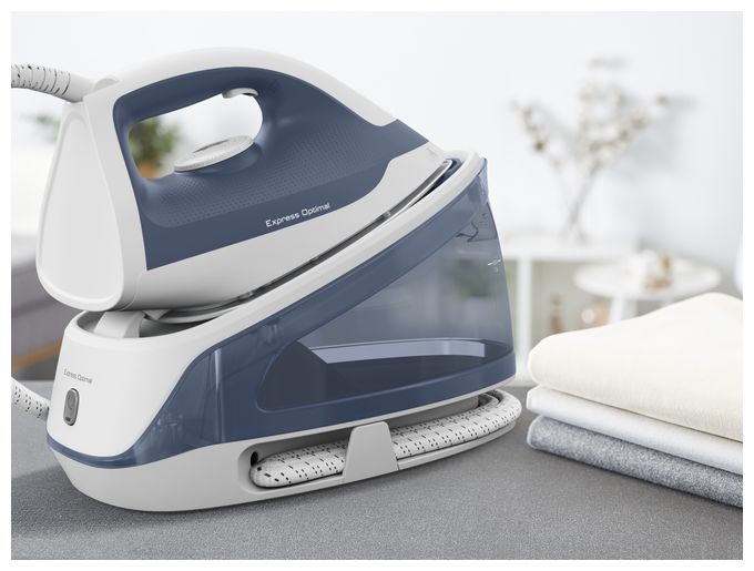 2200 W Dampfbügelstation 110 g/min  SV4110 Express Optimal (Blau, Weiß) 