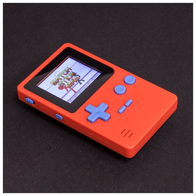  Retro Pocket Games mit über 100 Spielen (Rot) 