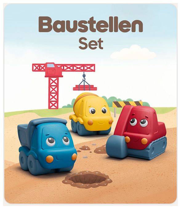 36 min (Gelb, Blau, Rot, Grau) 11004134 Baustellen Set 