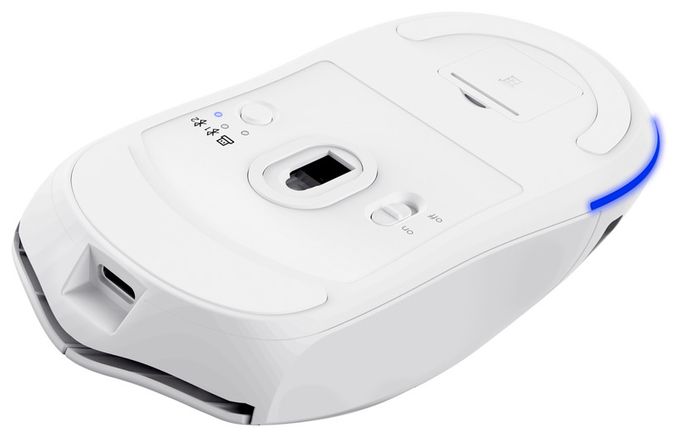 12000 DPI Gaming Maus Optisch  GXT932W Volyx (Weiß) 