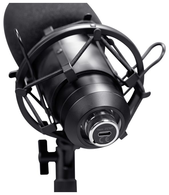 Kabelgebunden Studio-Mikrofon USB  GXT269 Emita II (Schwarz) 