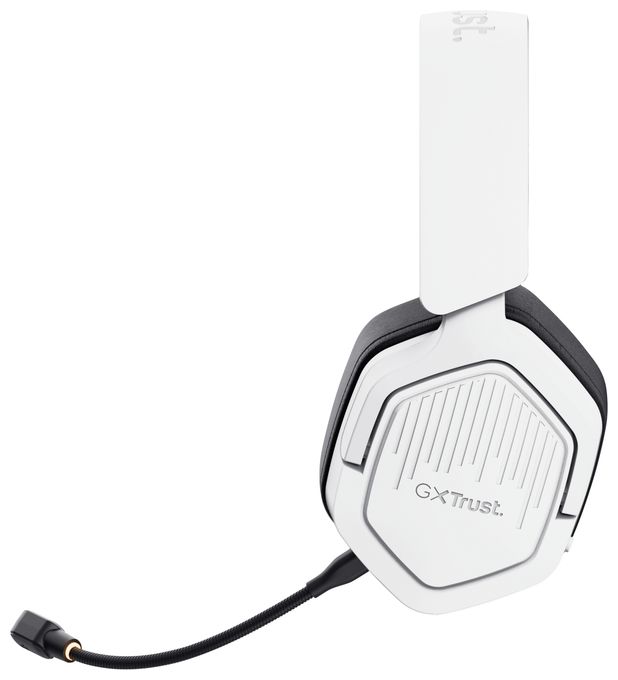 Over Ear Bluetooth Kopfhörer kabelgebunden&kabellos 20 h Laufzeit USB Type-C / USB Type-A  GXT493W Carus (Weiß) 