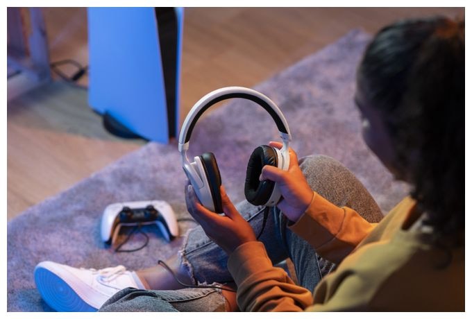 Over Ear Kopfhörer Kabelgebunden  GXT498 Forta (Schwarz, Weiß) 