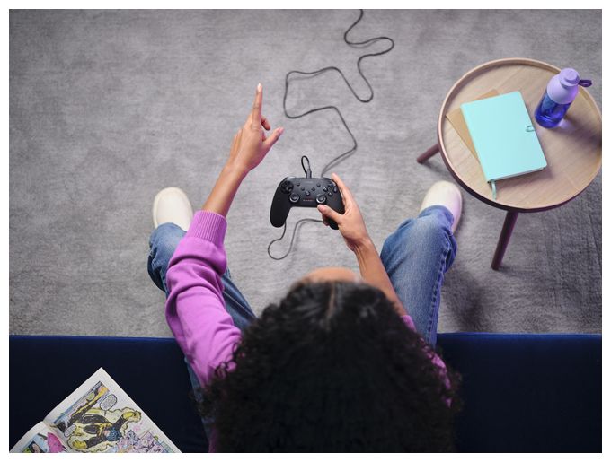 Analog / Digital Joystick für Android, Nintendo Switch, PC, Tablet PC, iOS  GXT542 Muta (Schwarz) 