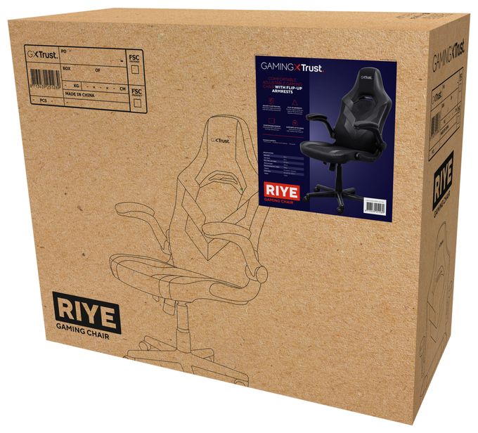 Gamingstuhl bis 140 kg GXT703 Riye 