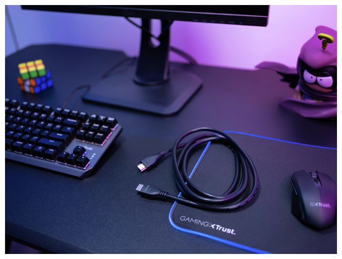 48 Gbit/s Stecker Gerade HDMI auf HDMI Typ A (Standard) 1,8 m GXT731 Ruza 
