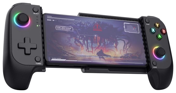 Analog / Digital Gamepad für Android, iOS  GXT735 Mylox (Schwarz) 