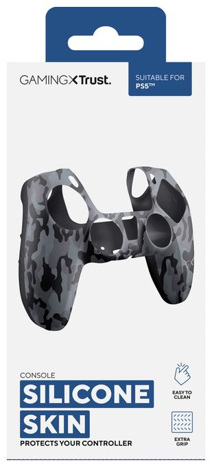 Gaming-Controllergehäuse PlayStation PS5  GXT748 Controller Skin (Schwarz, Grau) 