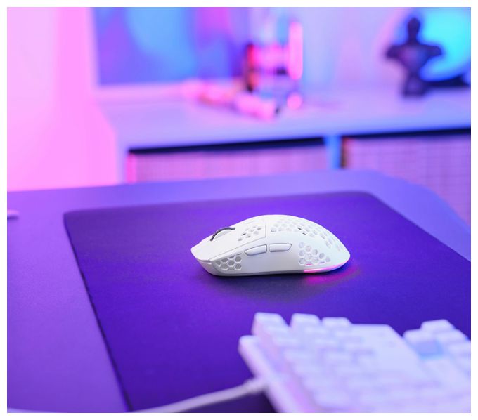 4800 DPI Gaming Maus Optisch  GXT929 Helox (Weiß) 
