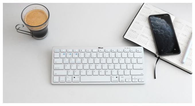 Universal Tastatur Bluetooth  Nado (Weiß) 