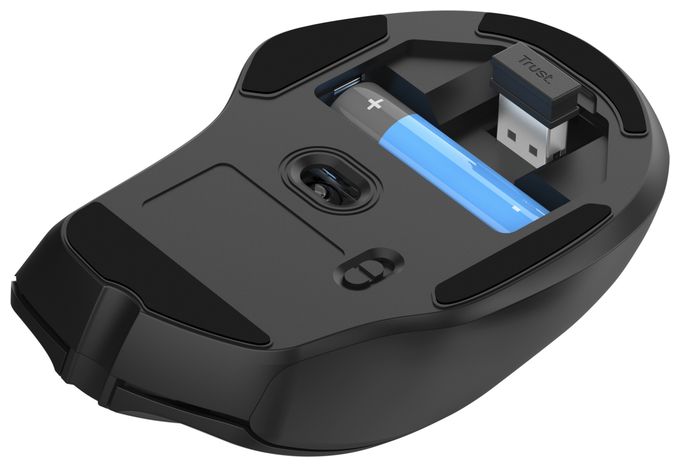 2200 DPI Universal Maus Optisch  Nito (Schwarz) 