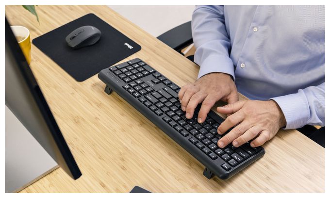 Büro Tastatur RF Wireless 2.4 GHz  Ody (Schwarz) 