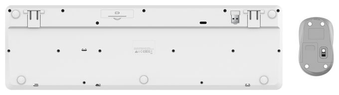 Heimbüro Tastatur RF Wireless  Ody II (Weiß) 