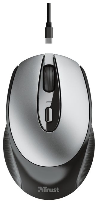 1600 DPI Büro Maus Optisch  Zaya (Schwarz, Grau) 