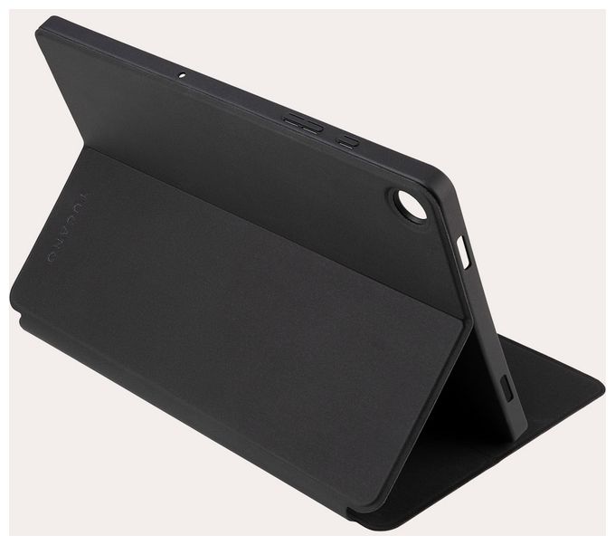 Flip case aus Kunststoff für Samsung Galaxy Tab A9+ (11") 2023 bis 27,9 cm (11") mit Klappverschluss (Schwarz) Gala 