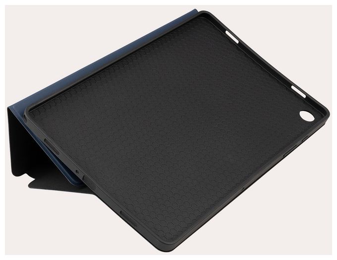 Flip case aus Kunststoff für Samsung Galaxy Tab A9+ (11") 2023 bis 27,9 cm (11") mit Klappverschluss (Blau) Gala 