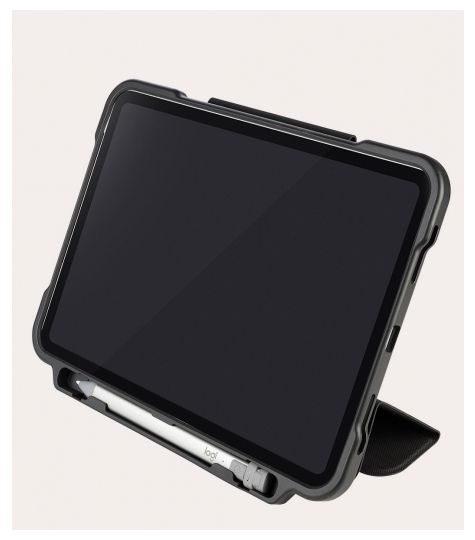 Folio aus Kunststoff für Apple iPad 10.9" 10th gen 2022 bis 27,7 cm (10.9") mit Magnetverschluss (Schwarz) IPD1022AL-BK 