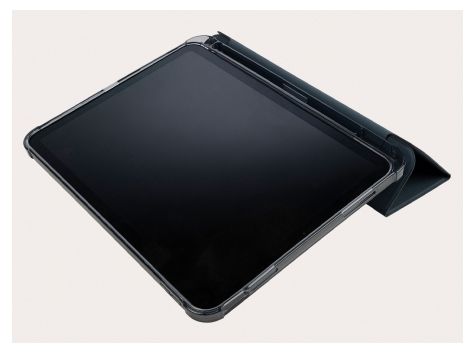 Folio aus Polycarbonat, Thermoplastische Polyurethane (TPU) für Apple iPad 10.9" 10th gen 2022 bis 27,7 cm (10.9") Schockresistent (Graphit, Transparent) IPD1022STBBK 