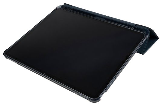 Folio aus Kunststoff für Apple iPad Pro 12.9" 4th gen. 2020 iPad Pro 12,9" 5th gen. 2021 iPad Pro 12,9" 6th gen iPad Air 13 M2 (2024) bis 33 cm (13") Schockresistent (Grau) IPDA13M2ST-BBK 