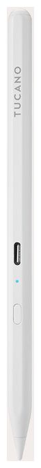 Bluetooth Eingabestift für Apple iPad 7.-10.Gen/Air 10,9 3.-5.Gen/Pro 11 1.-5.Gen/Pro 12,9 3.-6.Gen/mini 5.-7.Gen/Air 11/13 M2/M3/Pro 11/13 M4/iPad (A16) 11 Weiß Pencil 3 