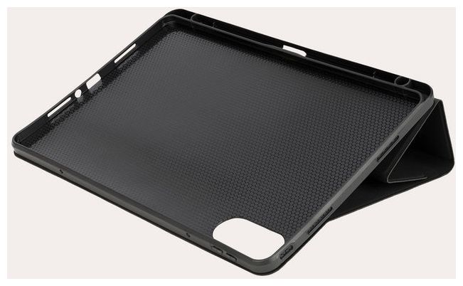Cover aus Kunstleder, Polycarbonat (PC) für Xiaomi Pad Pro bis 30,7 cm (12.1") Kratzresistent (Schwarz) Tre 