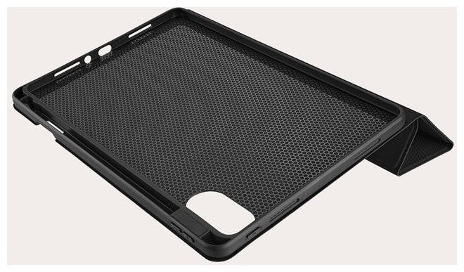 Cover aus Kunstleder, Polycarbonat (PC) für Xiaomi Pad 2 bis 27,9 cm (11") Kratzresistent (Schwarz) Tre 