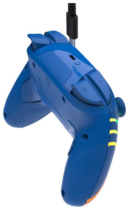 Gamepad für Nintendo Switch, Nintendo Switch 2, Nintendo Switch Lite, Nintendo Switch OLED  Afterglow Wave Wireless Controller (Blau) 