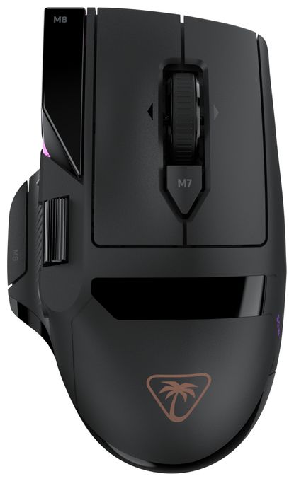 30000 DPI Gaming Maus Optisch  Command Series MC5 Wireless (Schwarz) 