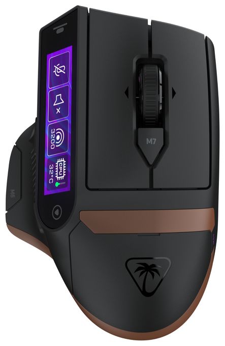 30000 DPI Gaming Maus Optisch  Command Series MC7 Wireless (Schwarz) 