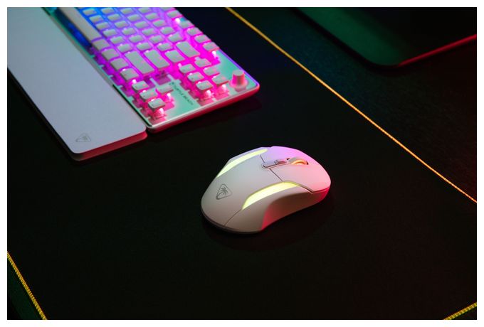 26000 DPI Gaming Maus Optisch  Kone II Air (Weiß) 