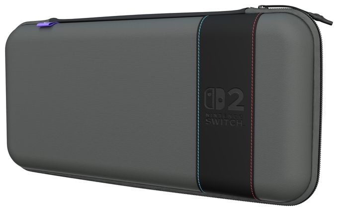 PlayTrek 2-in-1-Etui Offiziell von Nintendo lizenzierte Reiseetui zum Schutz deiner Nintendo Switch 2, Antrazitschwarz 