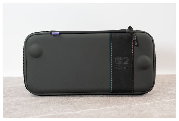 PlayTrek Etui Offiziell von Nintendo lizenzierte schlanke Hülle zum Schutz deiner Nintendo Switch 2, Antrazitschwarz 