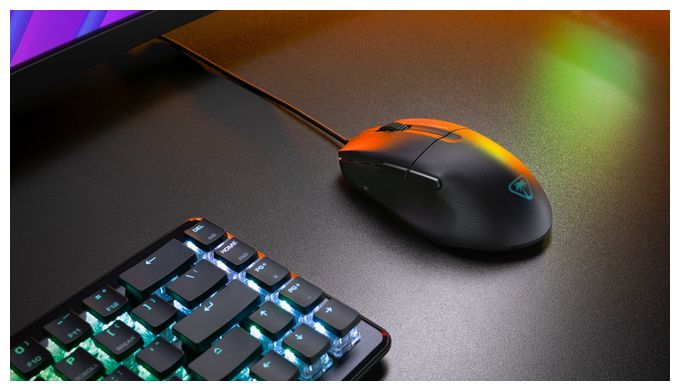 8000 DPI Gaming Maus Optisch  Pure SEL (Schwarz) 