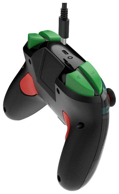 Gamepad für Nintendo Switch, Nintendo Switch 2, Nintendo Switch Lite, Nintendo Switch OLED  Rematch (Schwarz, Grün) 