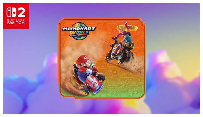 Nintendo Switch 2  PlayTrek Game Card Holder Mario Kart World (Mehrfarbig) 