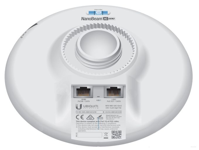 450 Mbit/s NanoBeam 5AC Gen 2 
