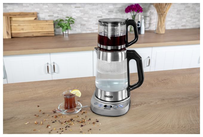 1,7 l Wasserkocher 1800 W  18215 Samowar Selin (Edelstahl) 