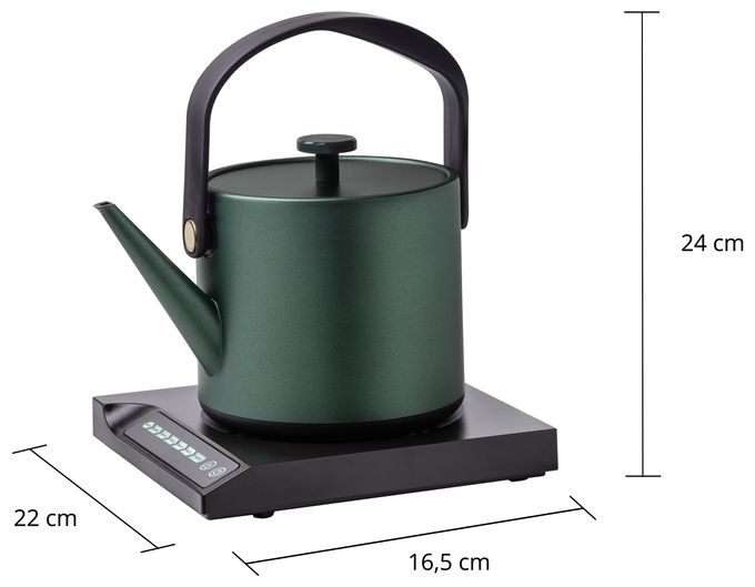 0,6 l Wasserkocher 800 W  18217 Jade (Grün) 