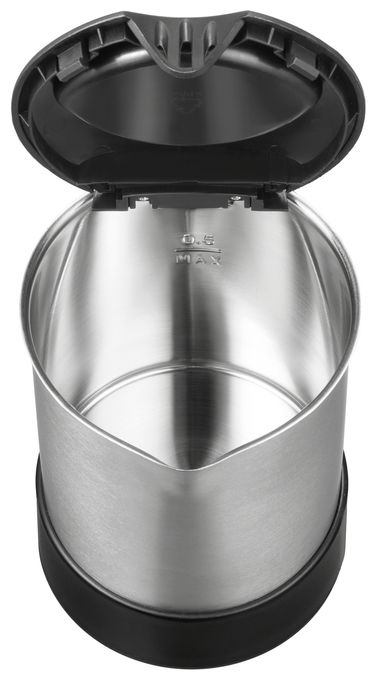 0,5 l Wasserkocher 1000 W  18575 (Schwarz, Edelstahl) 